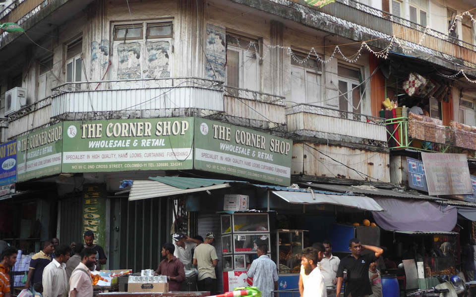 Colombo, Sri Lanka - the cornershop is disappearing world-wide - fast