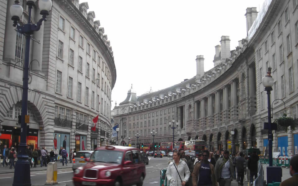  London - great places have great streets; Regent Street and its imperial urbanity