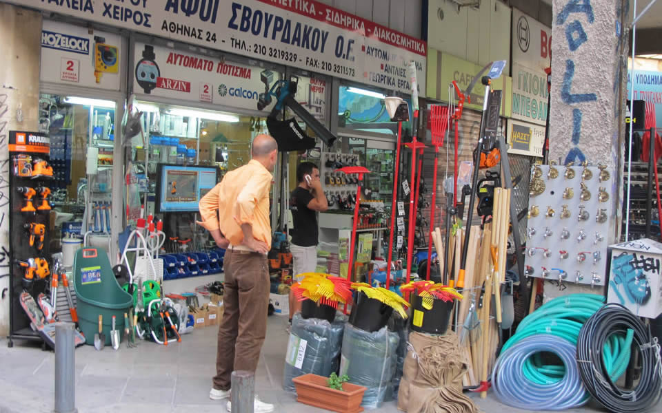 Athens - Basci convenience stores are increasingly disappearing