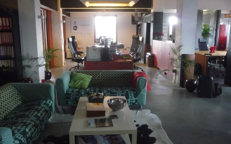 Rotterdam - Co-working area in the Creative Factory