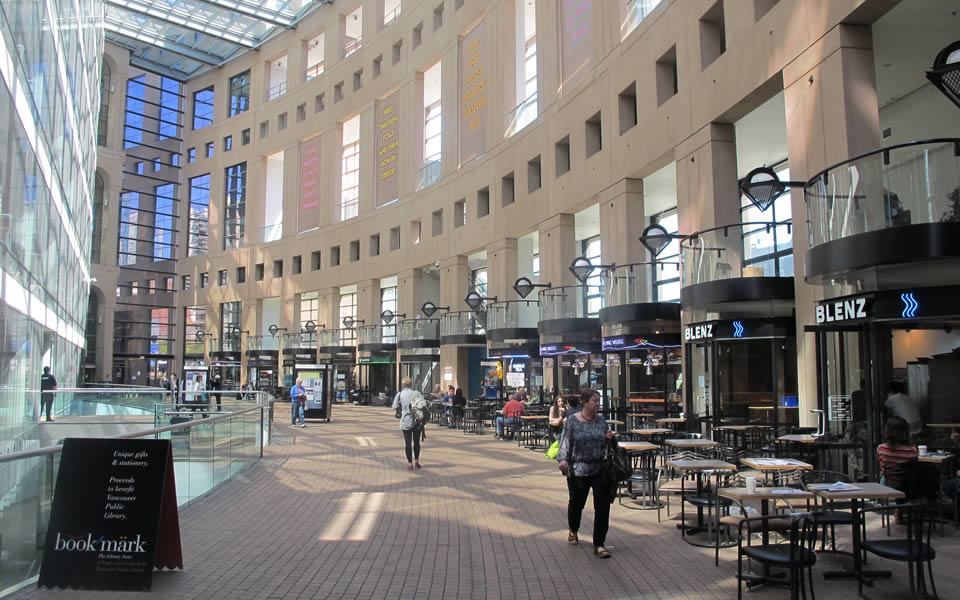 Vancouver library - a learning hub