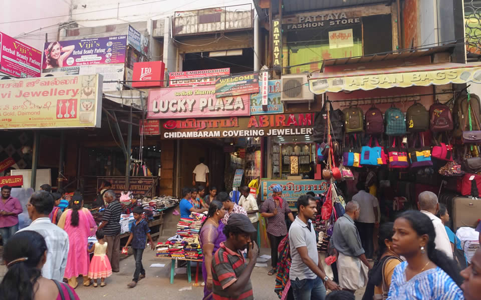Chennai - a lively market